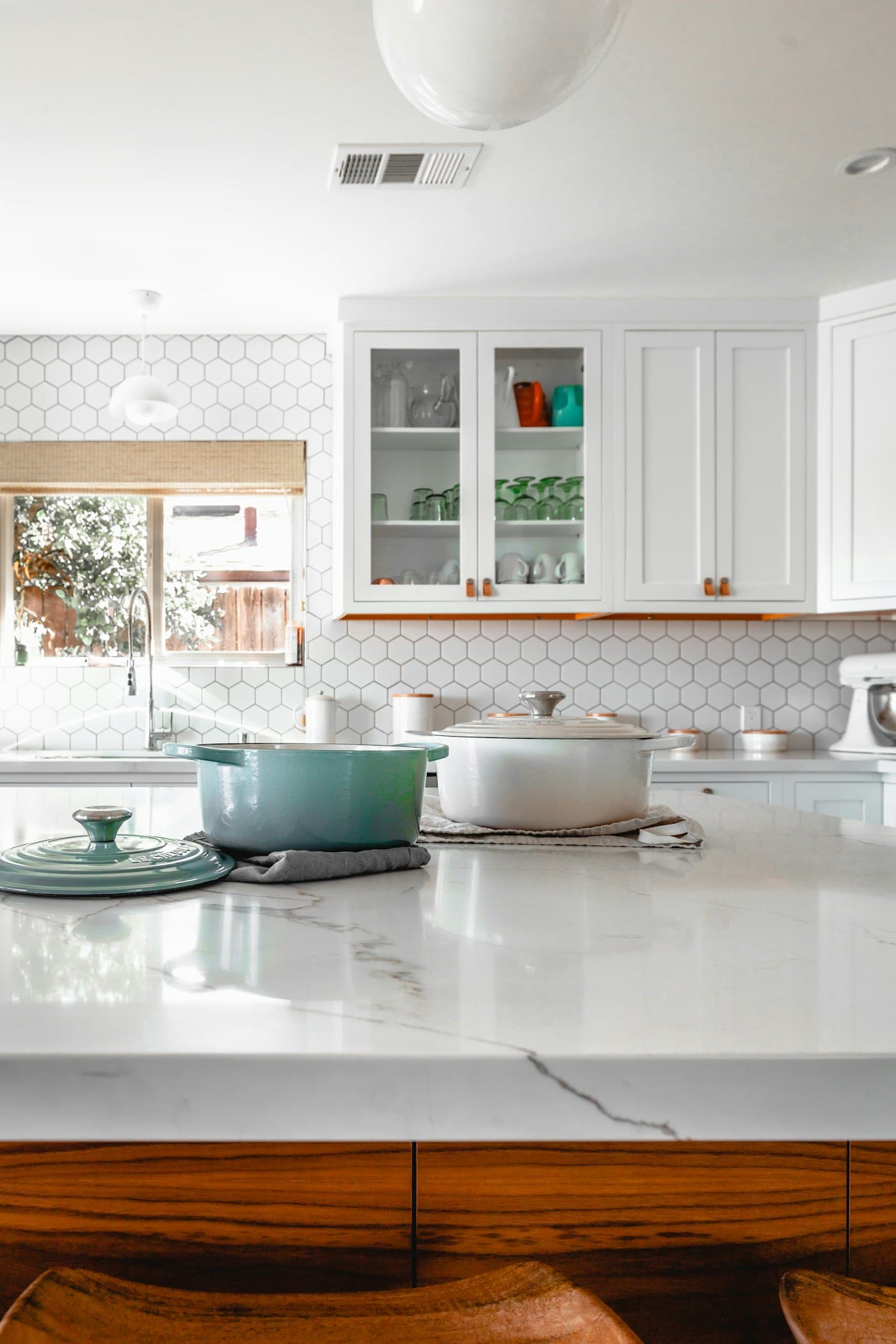 A finished kitchen, drawn and specified before it was built.